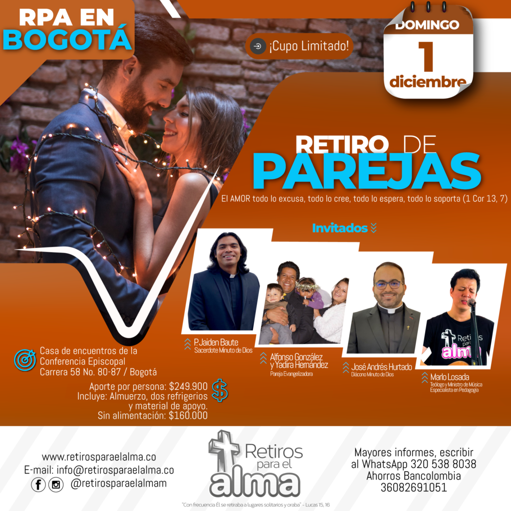 RETIRO DE PAREJAS BOGOTÁ