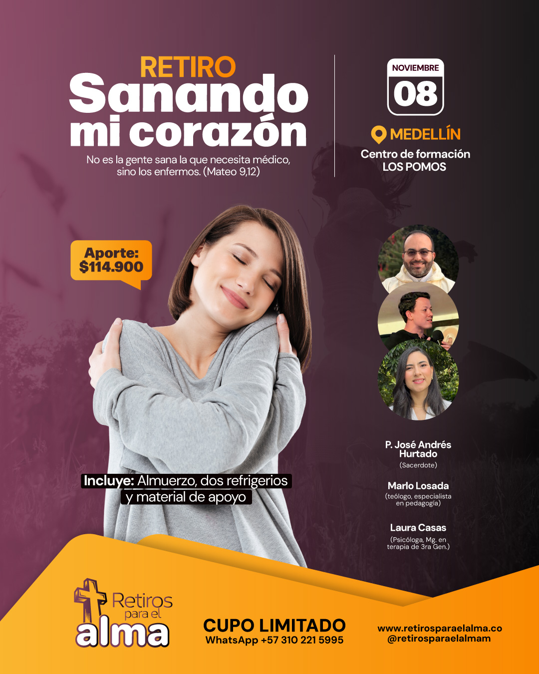 Retiro de sanación en Medellín